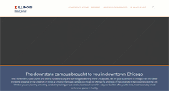 Desktop Screenshot of illinicenter.illinois.edu