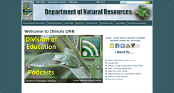 Desktop Screenshot of dnr.illinois.gov