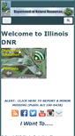 Mobile Screenshot of dnr.illinois.gov