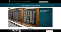Desktop Screenshot of ihealth.illinois.edu