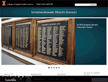 Tablet Screenshot of ihealth.illinois.edu