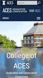 Mobile Screenshot of graduation.aces.illinois.edu
