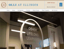 Tablet Screenshot of olli.illinois.edu