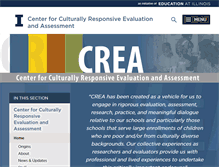 Tablet Screenshot of crea.education.illinois.edu