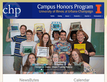 Tablet Screenshot of honors.illinois.edu