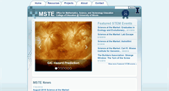 Desktop Screenshot of mste.illinois.edu