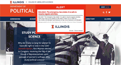 Desktop Screenshot of pol.illinois.edu