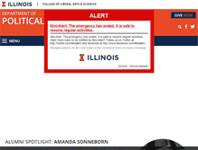 Tablet Screenshot of pol.illinois.edu