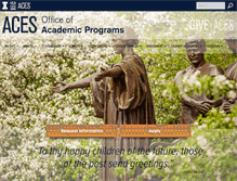 Tablet Screenshot of academics.aces.illinois.edu