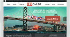 Desktop Screenshot of lasonline.illinois.edu