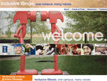 Tablet Screenshot of inclusiveillinois.illinois.edu