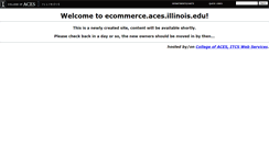 Desktop Screenshot of ecommerce.aces.illinois.edu