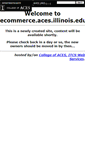 Mobile Screenshot of ecommerce.aces.illinois.edu